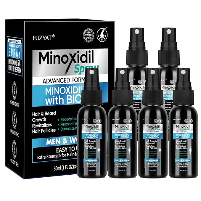 5% Minoxidil Spray for Men and Women, Minoxidil for Women Hair Growth, Minoxidil for Men Hair Growth Spray. (180ml)