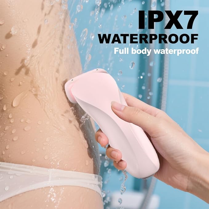 Electric Shaver for Women, 2 in 1 Wet & Dry Silk Glide Pro Shaver with 2 Removable Heads, Rechargeable Electric Trimmer for Bikini, Pubic Hair, Legs, Body, IPX7 Waterproof