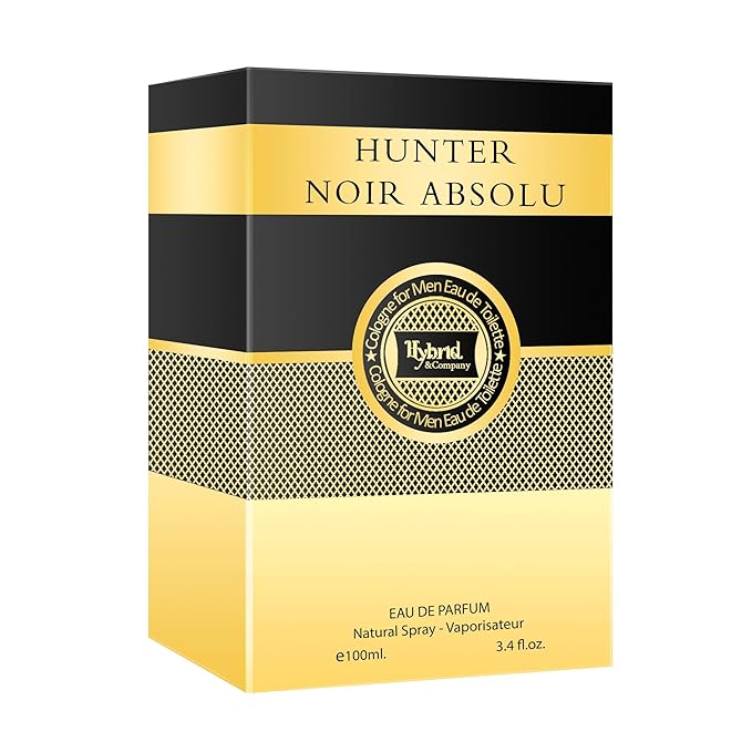 Hybrid & Company Hunter Noir Absolu For Men Eau De Parfum Vaporisateur Natural Spray 3.4 Fl Oz