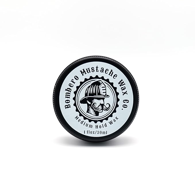 Mustache Wax Medium Hold, Long-Lasting & Nourishing – Great Scents – Semi-Firm Styling for Men’s Mustache
