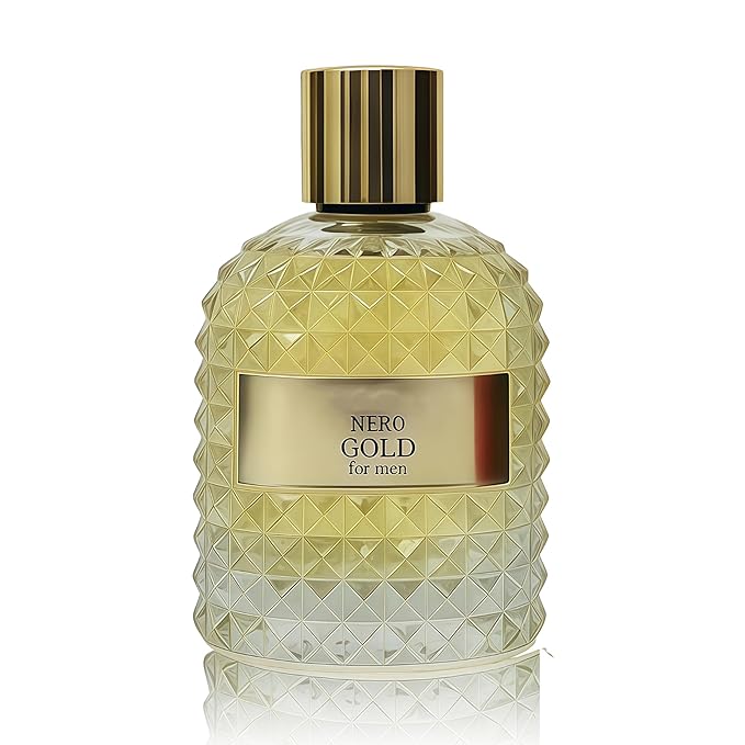 Men's Cologne Valentine Nero Glod Eau De Toilette Natural Body Spray Perfume Long Lasting Fragrance 3.4 Fl Oz Daily Used