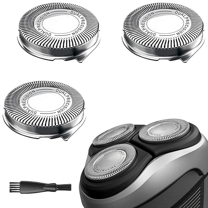 HQ8 Replacement Heads Blades Compatible with Norelco Shaver, HQ8 Razor Blades for PT720 AT880 AT810 Heads, New Upgraded HQ8 Blades for Shaver & Aquatec PT860, HQ8160, HQ7100 Heads, 3 Pack