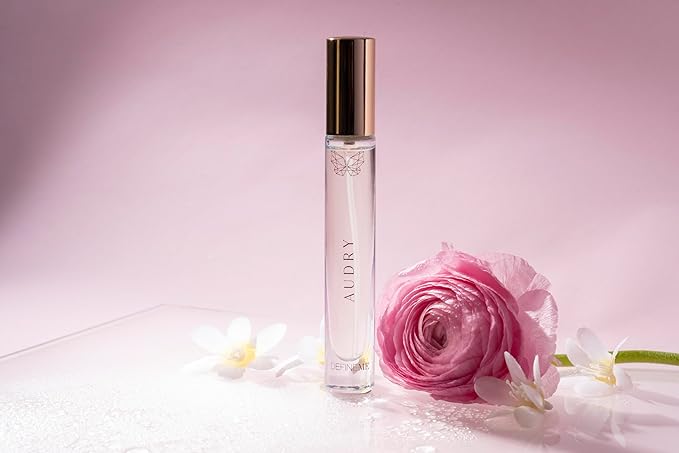 DefineMe Natural Perfume Mist, Audry, 0.3 FL OZ, Travel Size, Purse Spray, Floral Fragrance