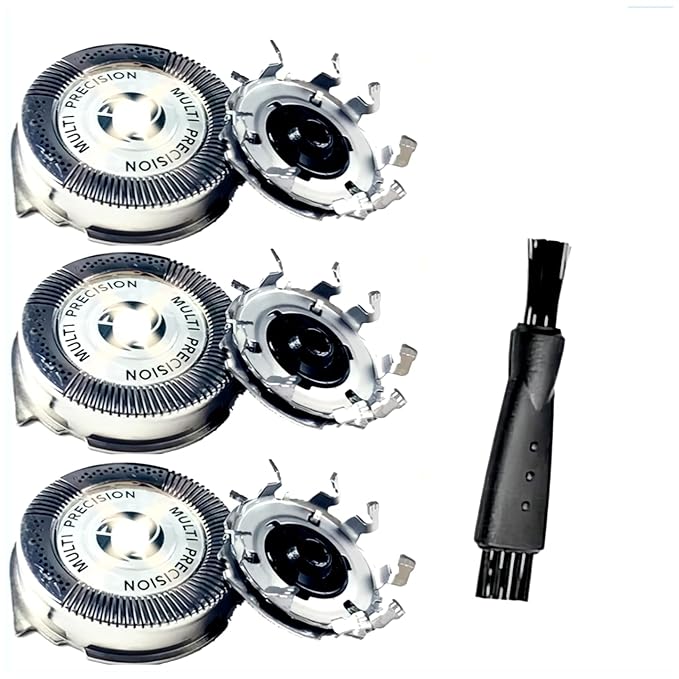 SH50/52 Replacement Heads Fit for philips norelco series 5000 replacement blades, New Upgrade 5000 Replacement Blades for phillips norelco 5000 replacement electric shaving head razor blades, 3 Pack