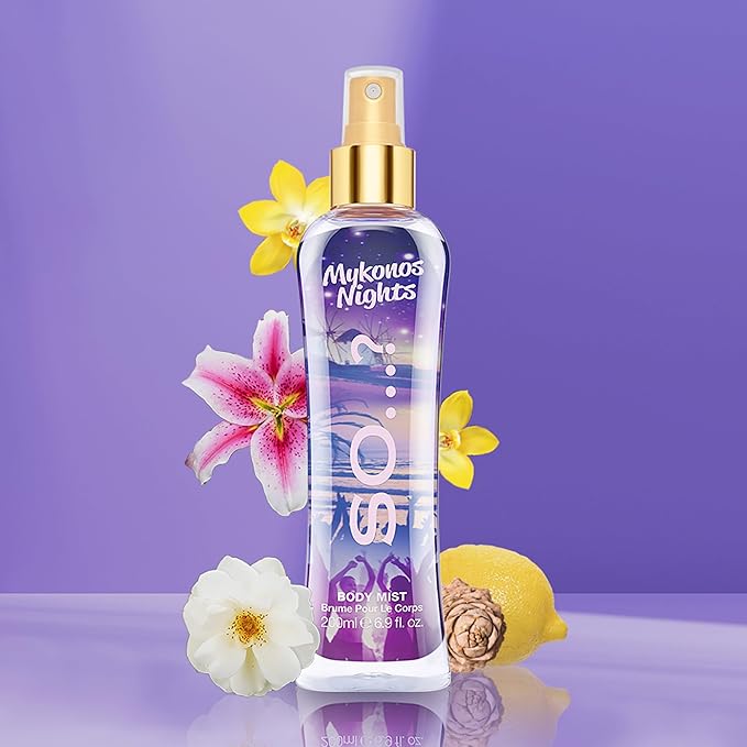 Mykonos Nights Body Mist by So…? for Women - 6.9 oz Body Mist - Pack of 2