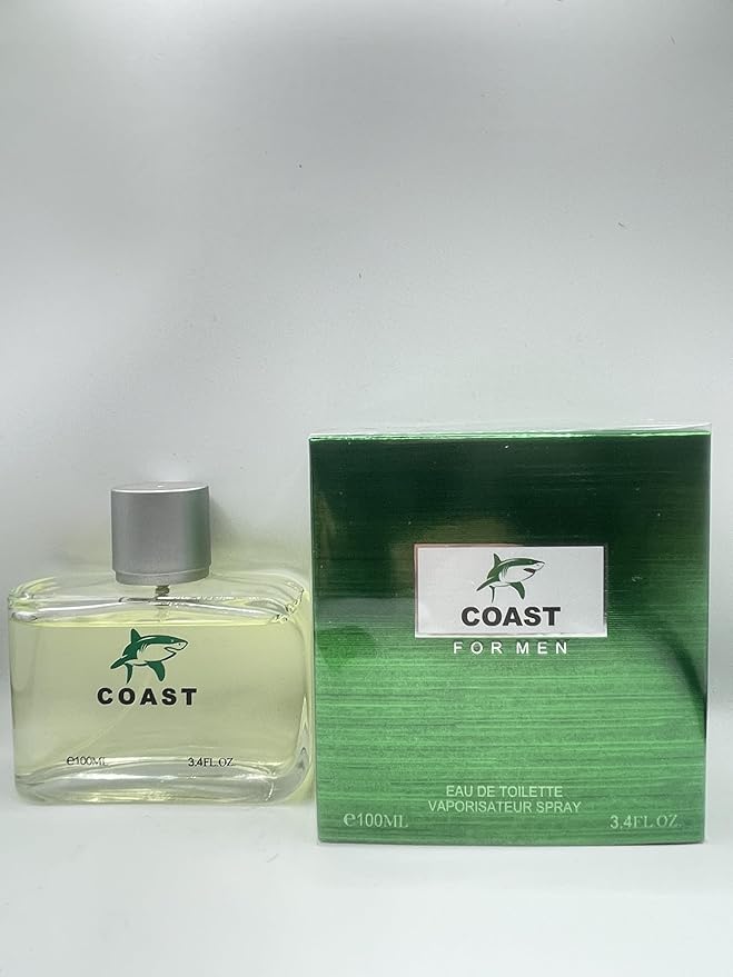 EBC-Collection, COAST GREEN Perfume for Men, 3.4oz/100ml