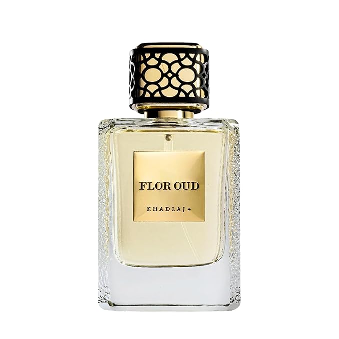 Khadlaj Maison Flor Oud Eau De Parfum Spray for Men, 3.4 Ounce