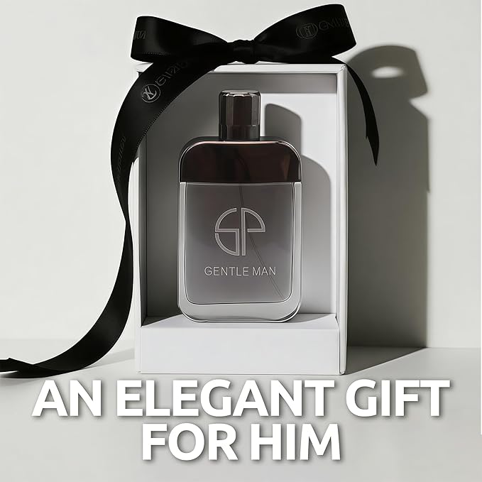Men's Cologne Eau De Parfume Natural Spray Gentle Man Perfume with Rich,Fresh,Sweet,Spicy,Warm & Captivating Masculine Scent 3.4 Fluid Ounce Long Lasting Fragrance