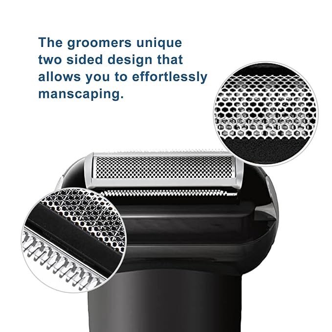 BG7040 Replacement Body Groomer Foil Head for Philips Norelco Bodygroom Trimmer Shaver Foil BG7030, BG7040, BG5025, BG2040 Replacement Head, 1-Pack