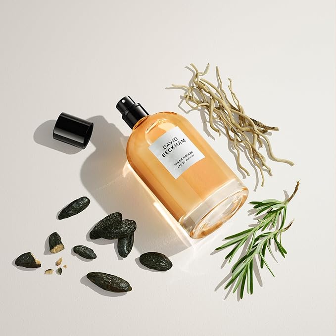 David Beckham Amber Breeze Eau de Parfum 3.3 fl oz (Pack of 1), Notes of Bergamot, Lavender, and Wood, Men's Fragrance, Long Lasting, Everyday Fragrance, Travel Size