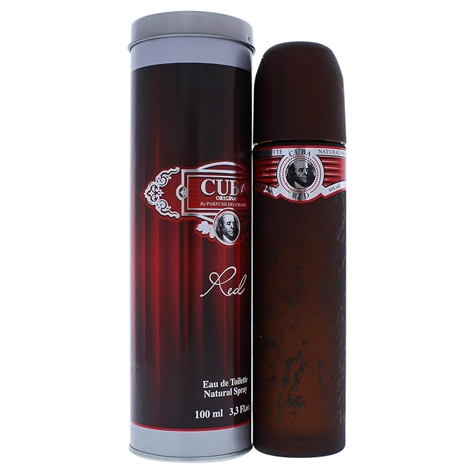 Cuba Red By Cuba For Men Edt Spray, 3.3 Fl Oz