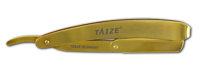 TAIZE - Straight Razor - Gold - 5''
