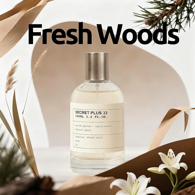 SECRET PLUS 33 Eau de Parfum for Men - 100ml - Long Lasting Cologne Spray, Gift of Power