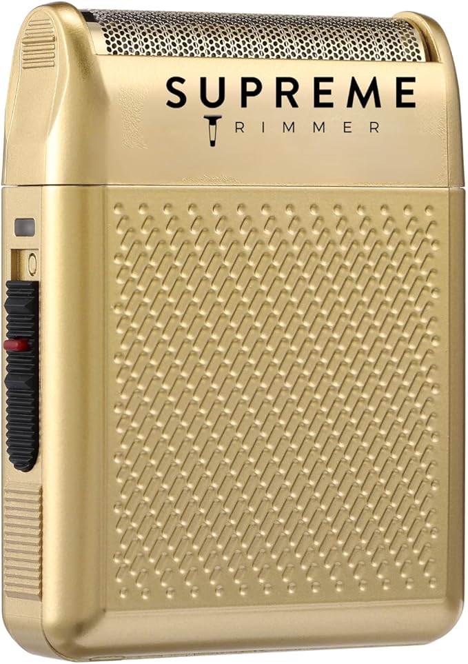 Supreme Trimmer Solo Single Foil Shaver for Pocket | 150 Min Runtime Cordless use, Powerful USB-C Mini Travel Razor for Professional & Home use | STF101