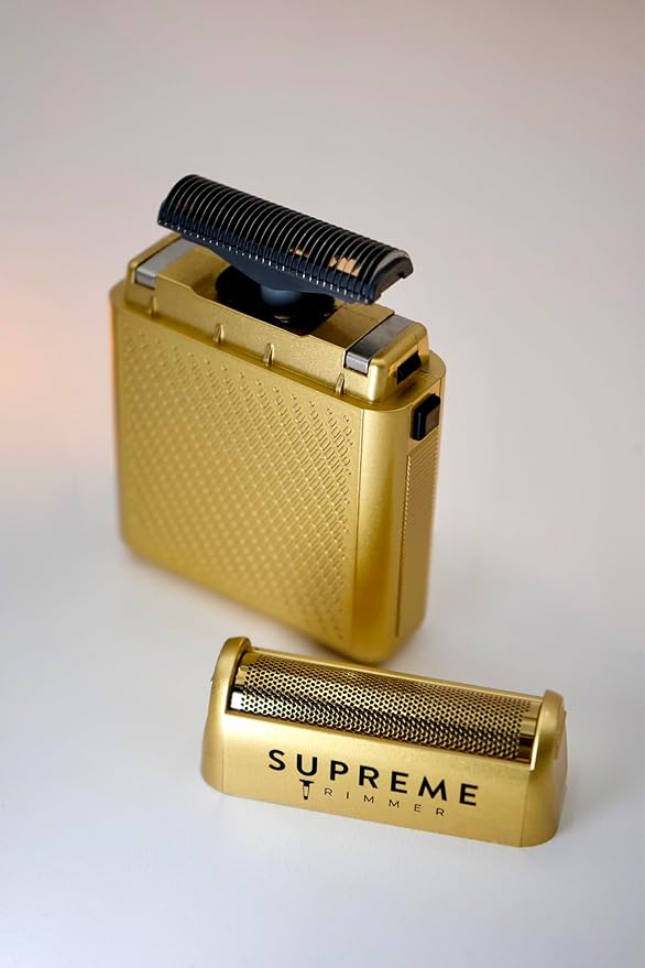 Supreme Trimmer Solo Single Foil Shaver for Pocket | 150 Min Runtime Cordless use, Powerful USB-C Mini Travel Razor for Professional & Home use | STF101