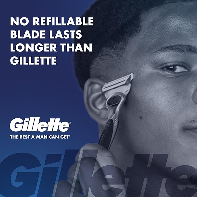 Gillette SkinGuard Razors for Men, Gillette Razor, 4 Count