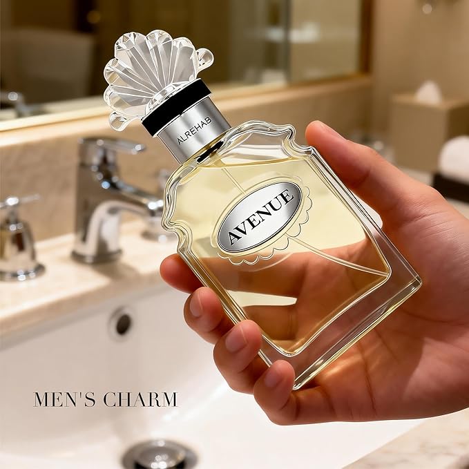 Avenue Men's Cologne 3.4 Fl. Oz Eau De Parfum, Fresh Natural Spicy Woody Notes, Modern Masculine Fragrance
