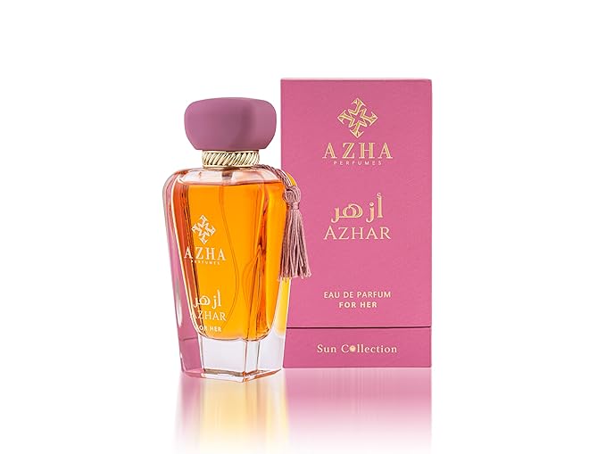 Azhar For Her EDP Spray 100ML | Luxurious Floral Fragrance with Saffron, Raspberry & Warm Vanilla Notes