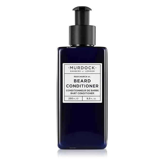 Murdock London Beard Conditioner for Men – Mens Beard Care Softener & Moisturizer with Clean Label Formula – Reduces Itch, Tangles & Hydrates Skin – Sulfate-Free & Barber-Approved (8.5 fl. oz.)