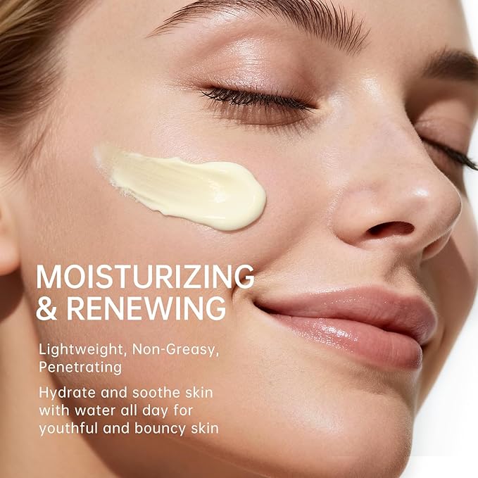 BOLI Retinol Cream for Face, Facial Moisturizer Neck Body Tightening Booster Smooth Night Cream for Men & Women All Skin Types (3.52 oz)