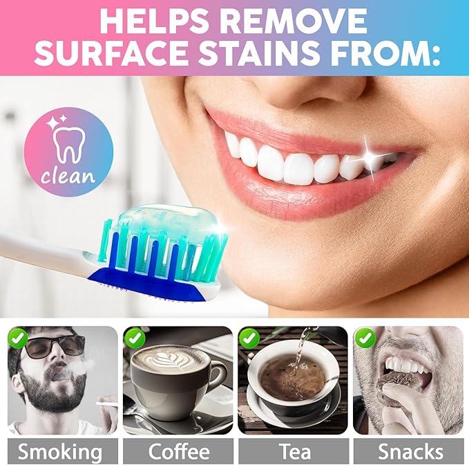 Niacinamide Whitening Toothpaste for Radiant Smile – Gentle Stain Removal, Fresh Breath, Deep Cleaning & Gum Protection – Niacinamide Toothpaste for Daily Use – Lasting Mint Flavor – 3.5oz Tube