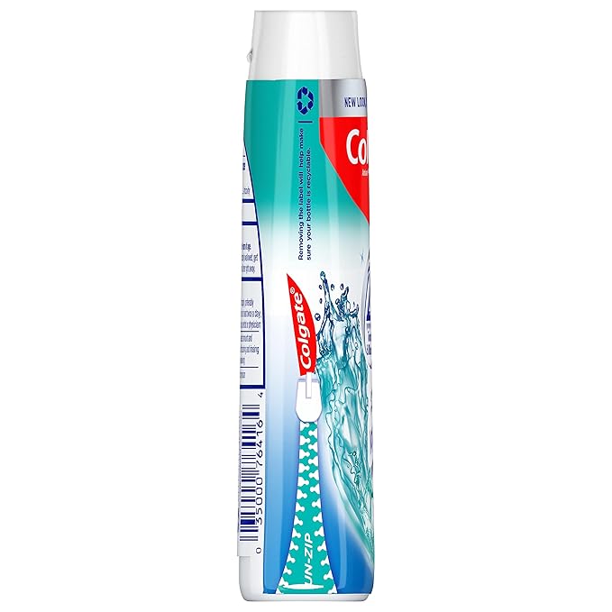 Colgate 2-in-1 Whitening Toothpaste Gel and Mouthwash, Icy Blast, 4.6 Oz