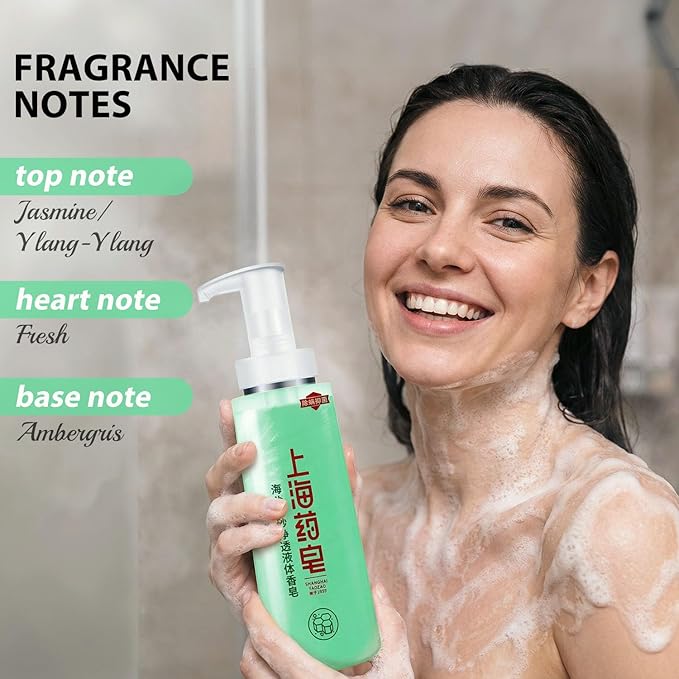 Bee & Flower Sea Salt Scrub Clarifying Liquid Soap Gentle Exfoliating Daily Body Wash Lightly Moisturizing Body Scrub to Soften & Smooth Skin - 16.8 Fl Oz