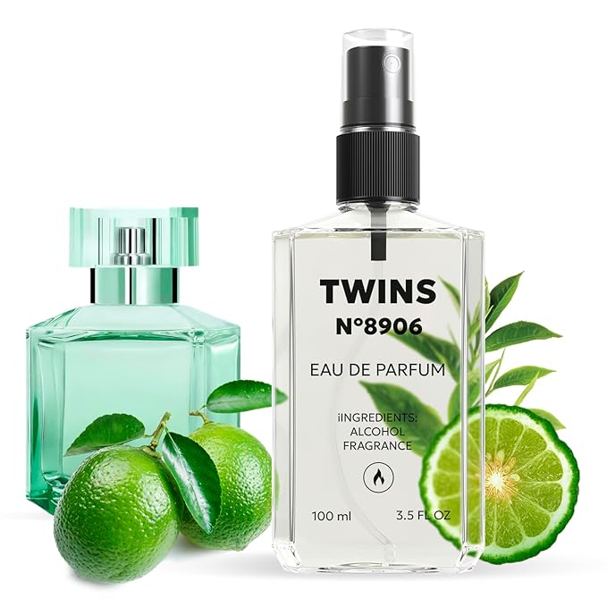 TWINS Impression of Aqua Media Forte Cologne | Unisex Perfume for Women and Men Eau de Parfum | No.8906 | 3.4 Fl Oz / 100 ml