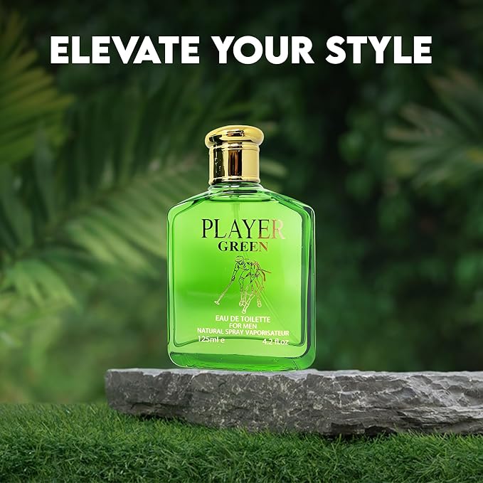Men's Cologne Gift Set 4 Pack(Golf Blue,Golft Limited Red,Player Green,Player Red)- 3.4 Fl Oz Each | Vanilla Bourbon, Leather & Amber Floral Fragrance | Luxury Eau de Toilette