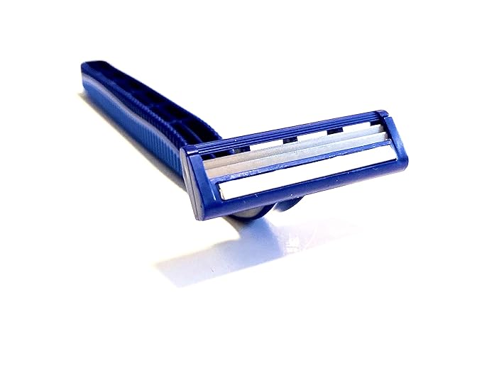 100 Premium Twin Blade Disposable Razors in Bulk - Medical Professional or Home Use