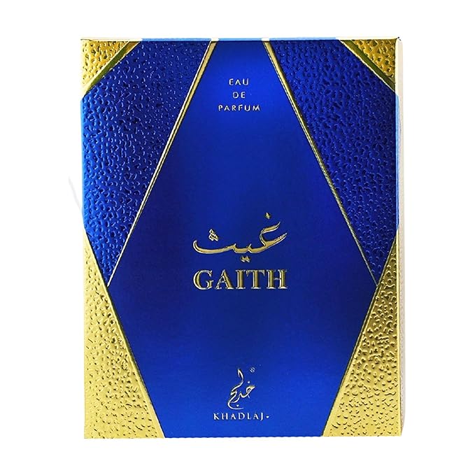 Khadlaj Gaith Eau de Perfume Spray for Men, 3.4 Ounce