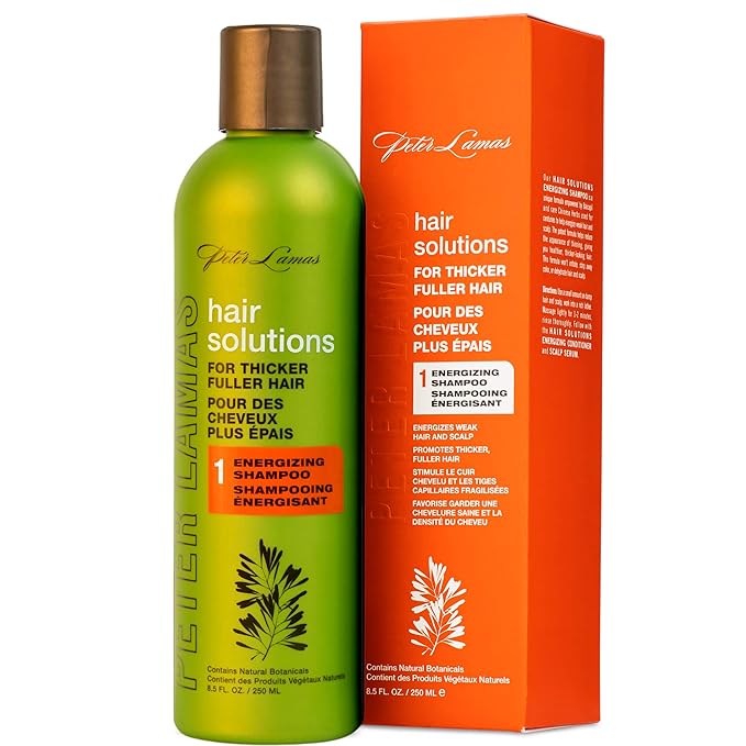 Peter Lamas Biotin Shampoo for Men & Women, DHT Blocker Shampoo, Promotes Hair Growth for Thicker and Fuller Hair, Complete Dry Scalp Treatment with Peppermint Oil for Daily Hair Care