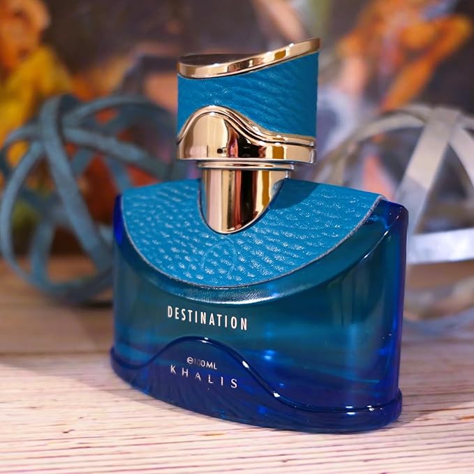 Destination Me Eau de Parfum 3.4 oz - Aquatic Woody Mens Cologne with Grapefruit Peel Sea Notes Ambergris Woods and Patchouli loved for its long lasting trail and compliment catching aroma
