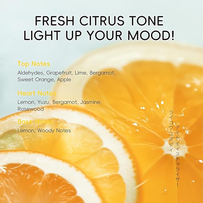Yuzu Facial Moisturizer, Intense Hydration, Radiance Boosting Aging Skin, Deeply Moisturizes Enhance Skin, Even Skin Tone, Body and Face Moisturizer with Vitamin C for Day & Night Use
