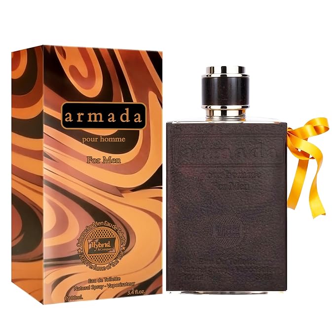 Hybrid & Company Armada Pour Homme For Men Eau De Parfum Vaporisateur Natural Spray 3.4 Fl Oz
