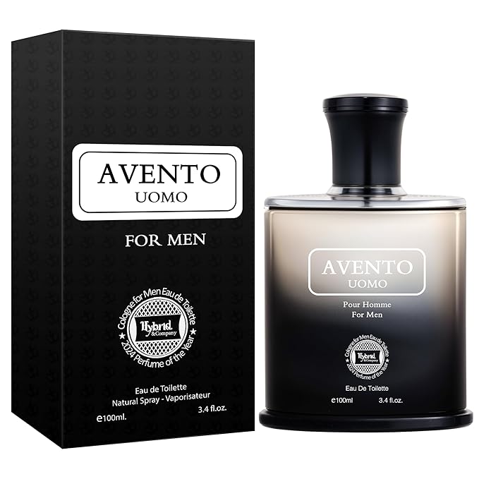 Hybrid & Company Avento Uomo For Men Eau De Toilette Vaporisateur Natural Spray 3.4 Fl Oz