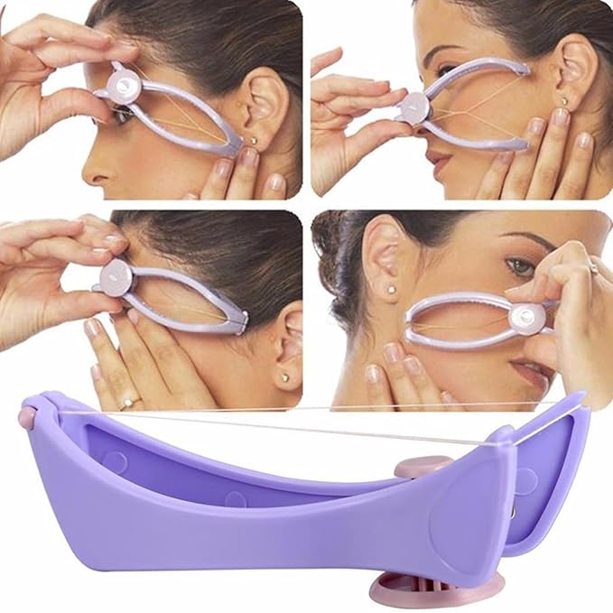 Mini Facial Hair Remover Threading Face for Facial Neck Hair Eyebrow NATEFEMIN