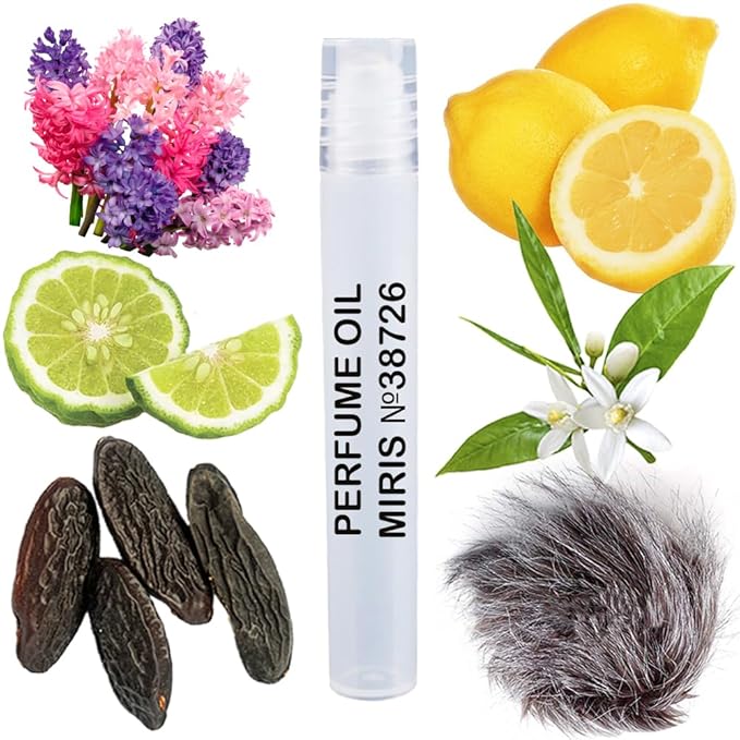 MIRIS No. 38726, Inspired by Vers Pour Homme, Long-Lasting Perfume Oil for Men Roll-On, Rollerball 0.34 Fl Oz / 10 ml