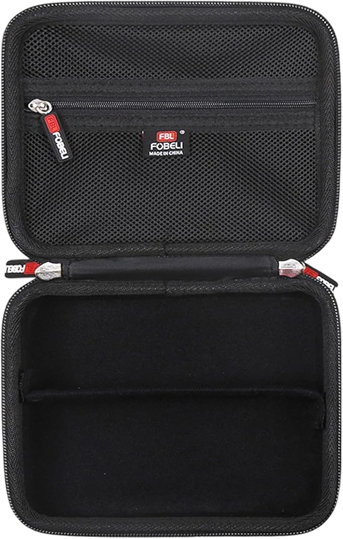 FBLFOBELI Hard Storage Case for Ufree/for Hatteker/for Brightup FK-8788T/ for Wahl 9916-817V Electric Razor Foil Shavers, Hair Beard Trimmer Grooming Shaving Kit Holder (PU Black)