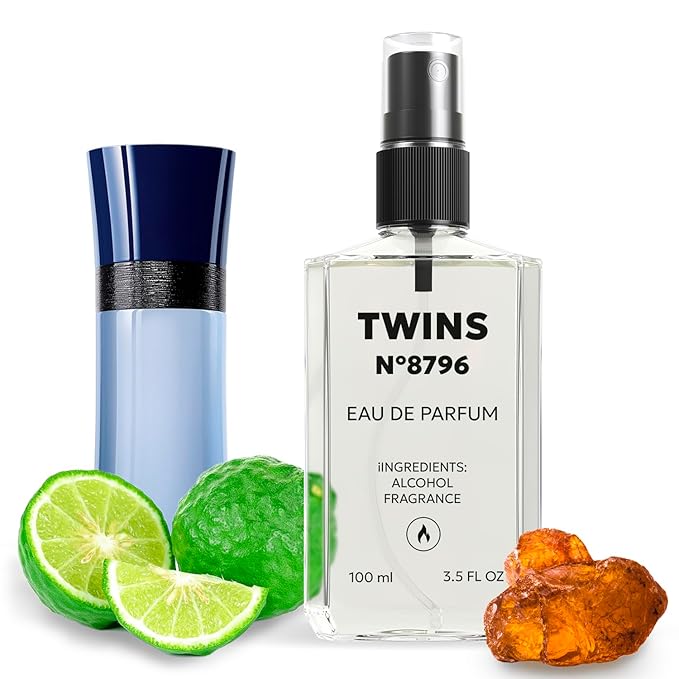 TWINS Impression of Code Colonia | Perfume for Men Eau de Parfum | No.8796 | 3.4 Fl Oz / 100 ml