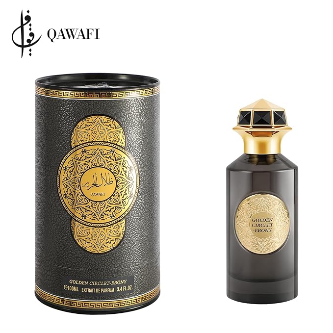 Golden Circlet-Ebony Fresh, Fruity, Bergamot, Amber Wood - Eau de Parfum Long-Lasting Fragrance for Men, Spray 100 Ml | 3.4 Fl. Oz