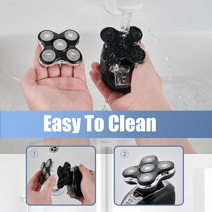 Balder Pro Shaver Peplacement Heads for Remington Balder Pro Head Shaver Model XR7000/XR1500/XR1501 Electric Shaving for Bald Men,3 Pack