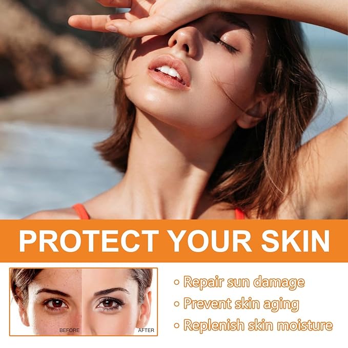 Sunscreen SPF 100, Sunscreen For Body & Face, SPF 100 Sun Screen, Oil Free, For Sun Sensitive Skin, Sunblock for Men and Women