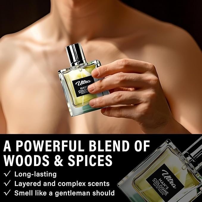 Pheromone Cologne for Men, Premium and Long-Lasting Scent for Men Attact Women,Show off Your Handsome Charm,50ml