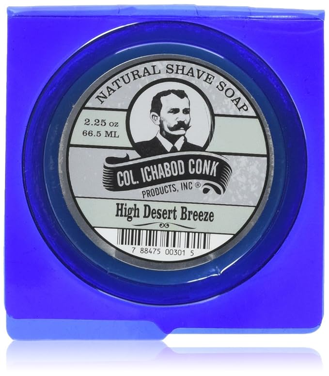 COLONEL CONK Shave Soap High Desert Breeze, 2.25 OZ
