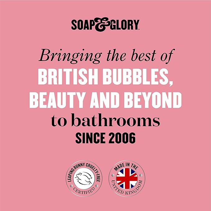 Soap & Glory Peaches & Clean Cleansing Milk - Gentle Face Cleanser + Makeup Remover with Jojoba Oil and Peach & Ginseng Extracts - Hydrating Face Wash for Women for Soft, Radiant Skin (11.8 oz)