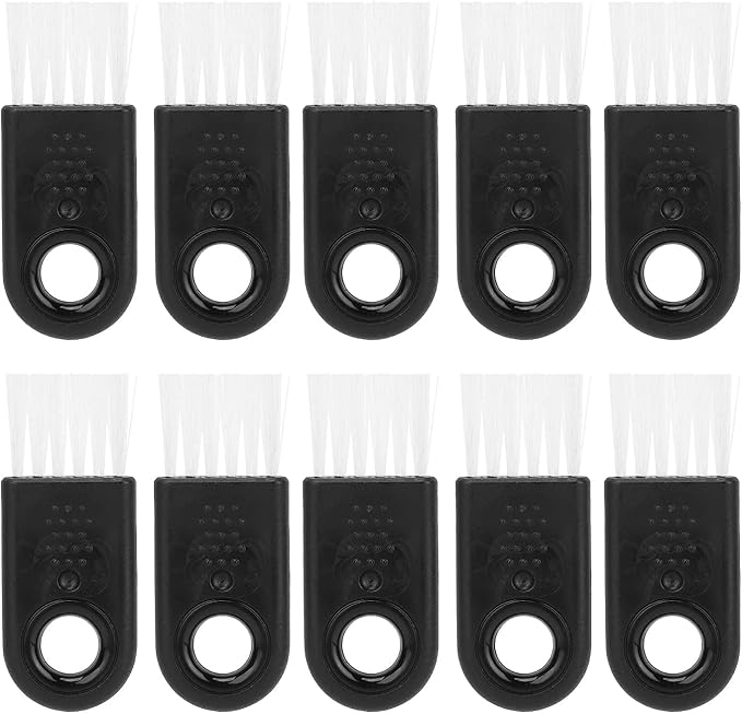 Agatige 10Pcs Electric Shaver Cleaning Brush, Razor Cleaner Set, Multifunctional Clipper Brush Trimmer Cleaner Set, Stubble Removal Razor Cleaning Tool