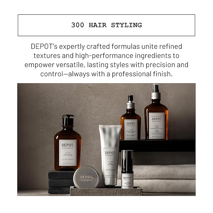 NO. 302 CLAY POMADE – Depot Male Tools