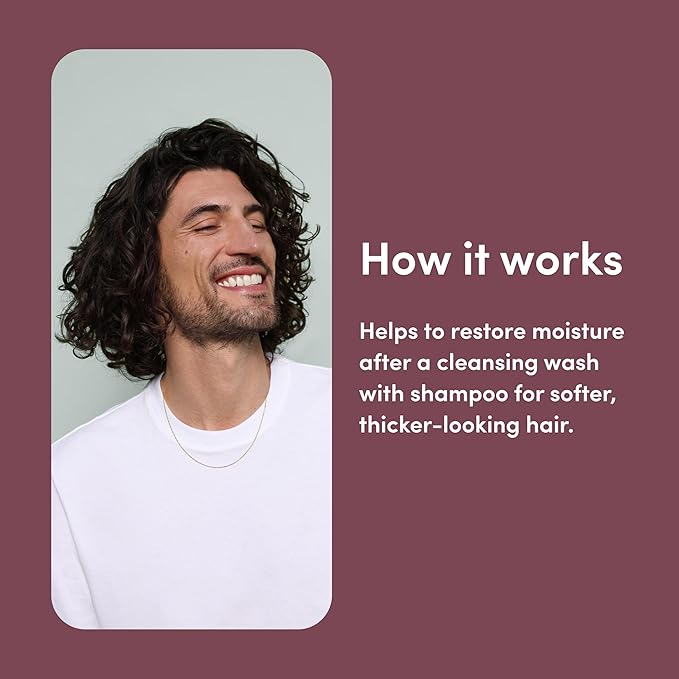 hims Thick Fix Thickening Conditioner - Made with Panthenol & Niacinamide - Lightweight, Moisturizing Conditioner - Paraben-Free, Sulfate-Free, Vegan - Eucalyptus Grove Scent - 6.4 Fl Oz, 2 Pack
