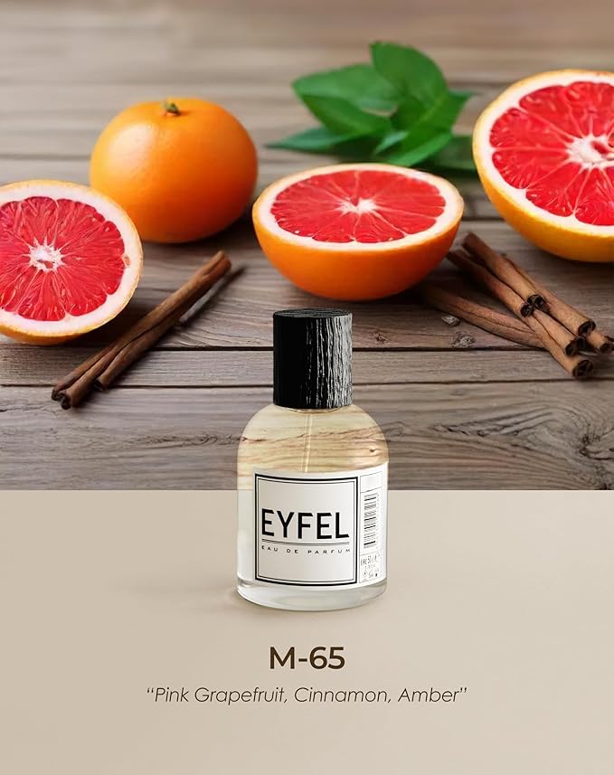 EYFEL Perfume for Men – M65 INSPIRED BY INVICTUS – Eau de Parfum Spray – Men’s Cologne – EDP 50 ml / 1.76 FL. OZ.